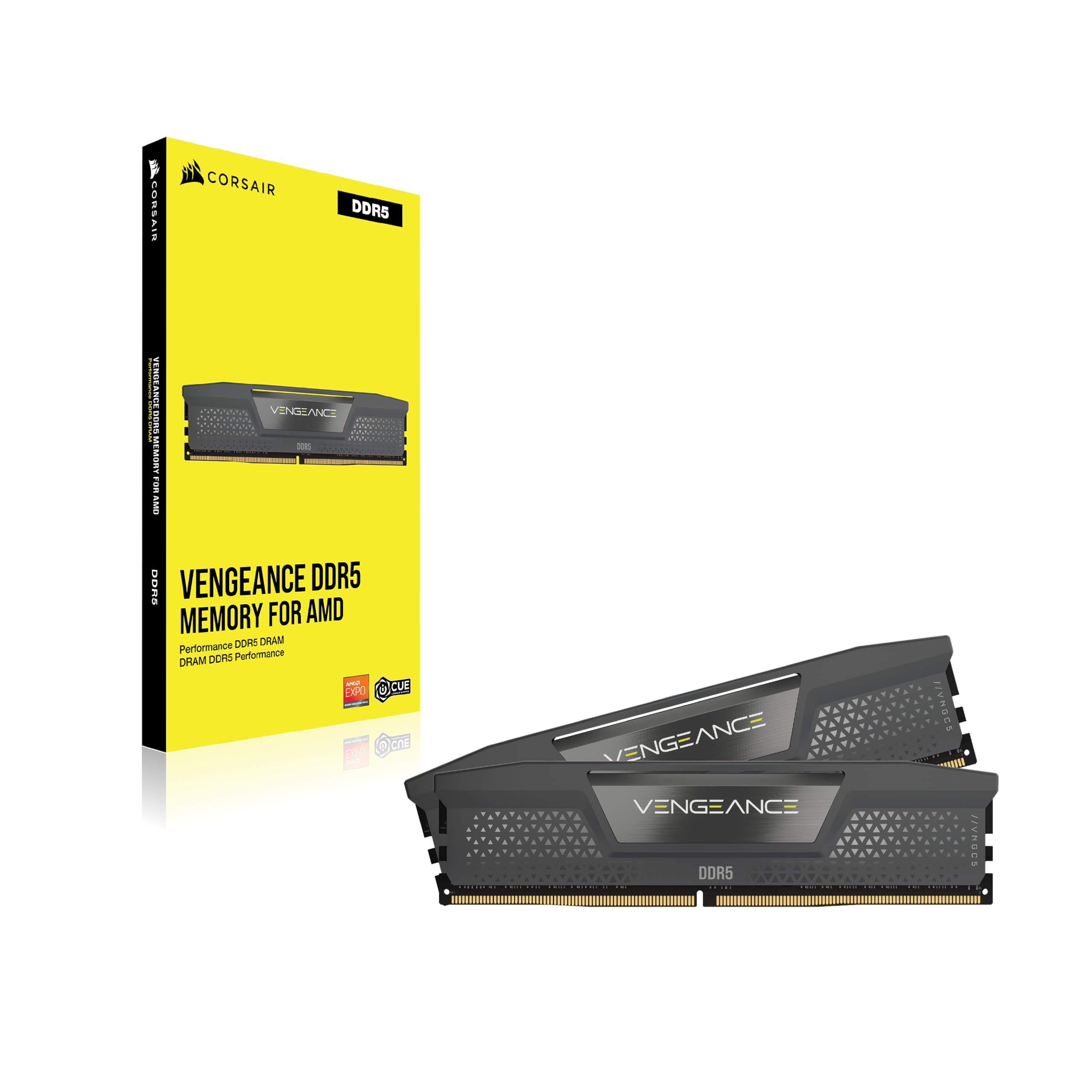 CORSAIR VENGEANCE DDR5 16GB (2x8GB) DDR5 5200MHz CL40 AMD